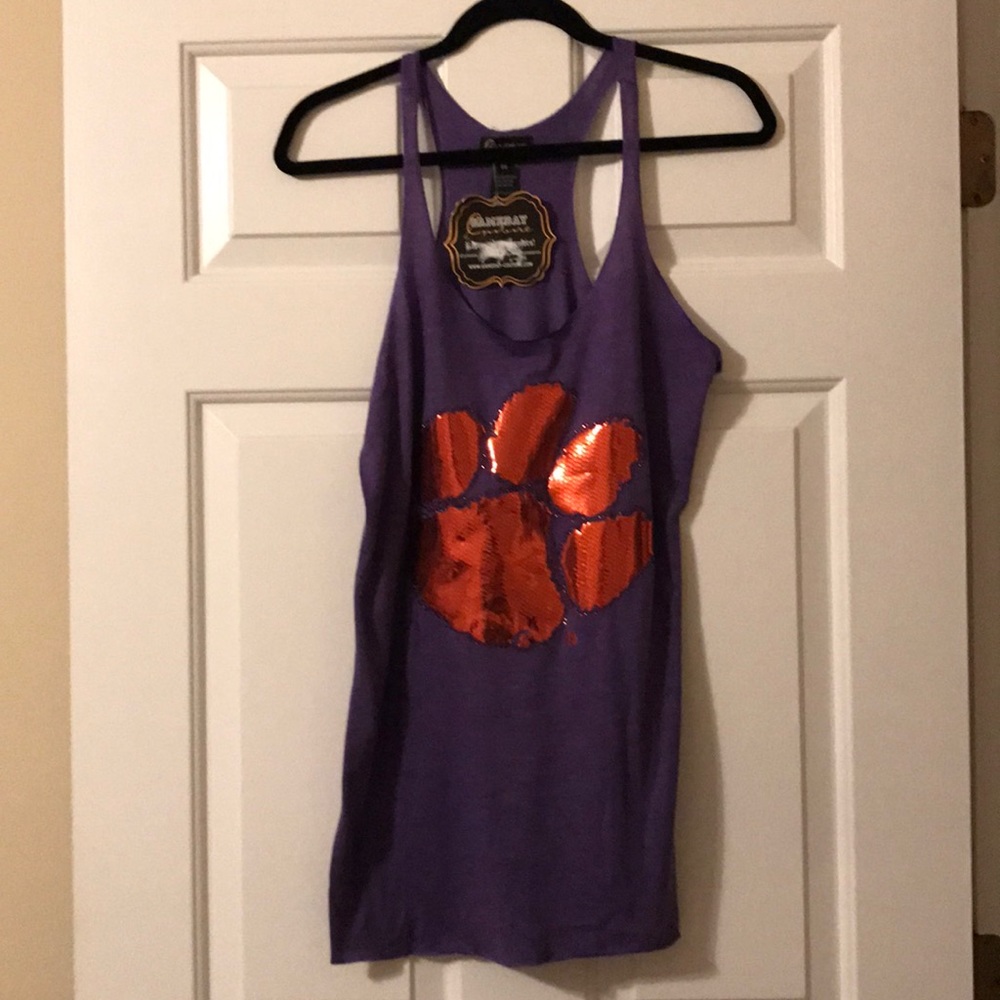 Clemson University tank top-Gameday Couture